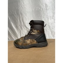 Men&#39;s 7.5 W Herman Survivors 8” Camo Hunting Boots Leather Water Proof - $38.00