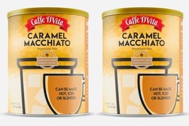 Caffe D’Vita Caramel Macchiato 1 lb. can (16 oz.) 2 Pack - £23.88 GBP