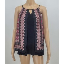 BCX Juniors Printed Halter Top, Size Large - £7.91 GBP