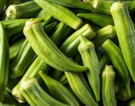 Seeds 50 Clemson Spineless Okra Summer Vegetable Garden Culinary - £7.74 GBP