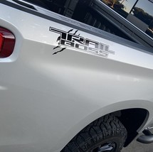 OEM Chevrolet Trail Boss Scar Mark Bedside Decals 2PC Set New Fits Silve... - $44.99