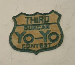 Vintage 1960’s Third Place Duncan Yo-Yo Contest Patch - $9.50