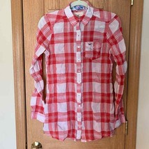 Hollister Button Up Blouse S light weight - £14.47 GBP