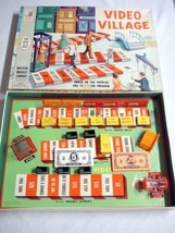 Complete Video Village 1960 TV Board Game Milton Bradley - £11.95 GBP