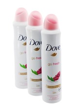 Dove Go Fresh Moisturizing Cream 48h Anti Perspirant 8.45 oz Pomegranate... - £19.19 GBP