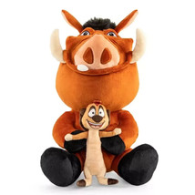 Timon and Pumba Lion King 16 Inch Kidrobot Phunny Plush Toy Disney NEW W... - $39.59
