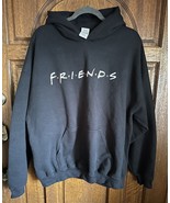 Friends Television Show Unisex Hooded Sweatshirt XL GILDAN Heavy Blend - $9.49