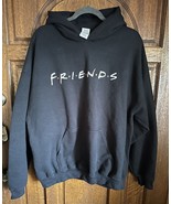 Friends Television Show Unisex Hooded Sweatshirt XL GILDAN Heavy Blend - $180.68 MXN