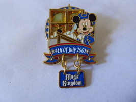 Disney Trading Broches 5686 WDW - Magic Kingdom - Quatrième De July 2001 - - £14.71 GBP