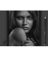 Realistic Portrait Sketch, Custom Portrait Drawing, Celebrity Portrait S... - £98.03 GBP+