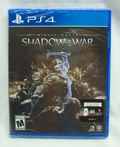 Middle Earth Shadow Of War Lotr Sony Playstation 4 PS4 Video Game Brand New - £12.85 GBP
