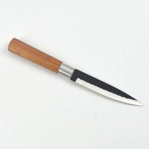 Handmade Forged Fruit Knives 30Cr13 Super Sharp Blade Comfortable Wood H... - £11.98 GBP