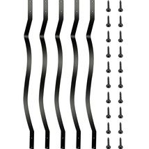 VEVOR Deck Balusters, 61 Pack Metal Deck Spindles, 32.25&quot;x1&quot; Staircase Baluster - £154.21 GBP