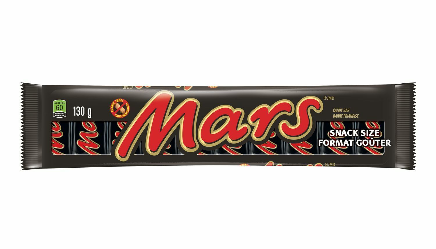 10 packs MARS Caramel Chocolate Candy Mini Bars Snack Size Canadian 130g each - $42.57