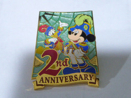 Disney Trading Pins 25041     TDR - Mickey &amp; Donald - Green - 2nd Anniversary Gi - £7.47 GBP