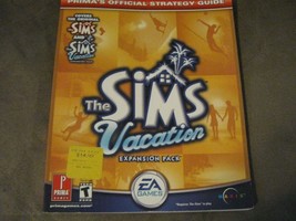 The Sims Vacation Expansion Pack Prima&#39;s Official Strategy Guide Paperback - £2.83 GBP