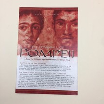 Mayfair The Downfall Of Pompeii Board Game Parts Instruction Manual - $5.93