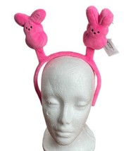 Peeps Plush Bunny Headband Pink Easter Basket Outfit Party Egg Hunt - £6.32 GBP