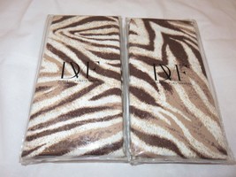 2 Diane Von Furstenberg URBAN JUNGLE Zebra standard Shams New - £61.33 GBP