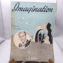 Vintage Sheet Music, Imagination by Johnny Burke and Jimmy Van Heusen, ABC 1940 - £6.17 GBP