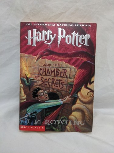 Harry Potter And The Chamber Of Secrets Paperback Novel - $11.14