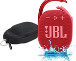 Jbl Clip 4 Waterproof Portable Bluetooth Speaker Bundle With Megen Prote... - $77.93