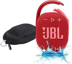 Jbl Clip 4 Waterproof Portable Bluetooth Speaker Bundle With Megen Protective - £61.10 GBP