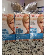 Lot of 3 Revlon Total Color Clean Vegan 100 Extra Light Natural Blonde H... - £39.30 GBP