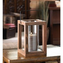 Rustic Garden Wooden Lantern - £29.26 GBP