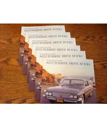 1961 Buick Turbine Drive Brochure LOT, 6 pcs, LeSabre Invicta Electra - £12.46 GBP