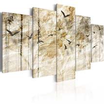 Tiptophomedecor Stretched Canvas Landscape Art - Paper Forest - Stretched &amp; Fram - £70.60 GBP+