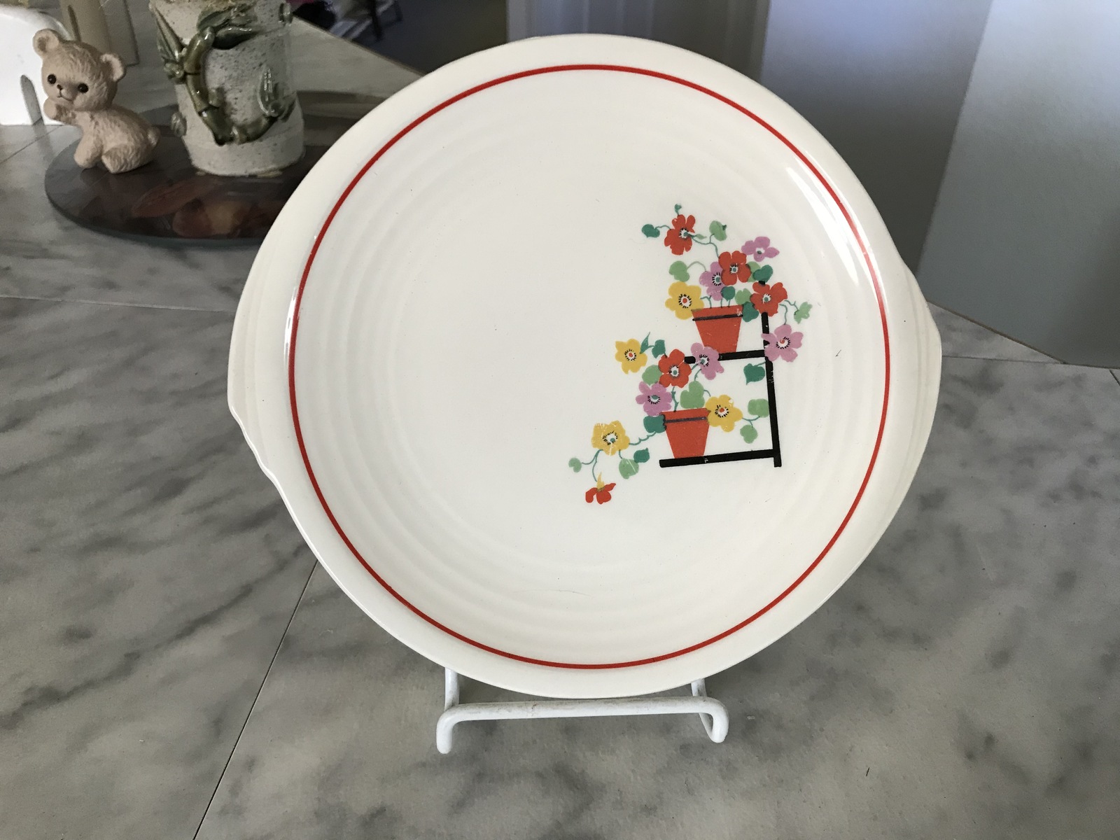 Vintage Yorktown The Edwin Knowles Penthouse Bread & Butter Plate 36-2 USA - $45.00