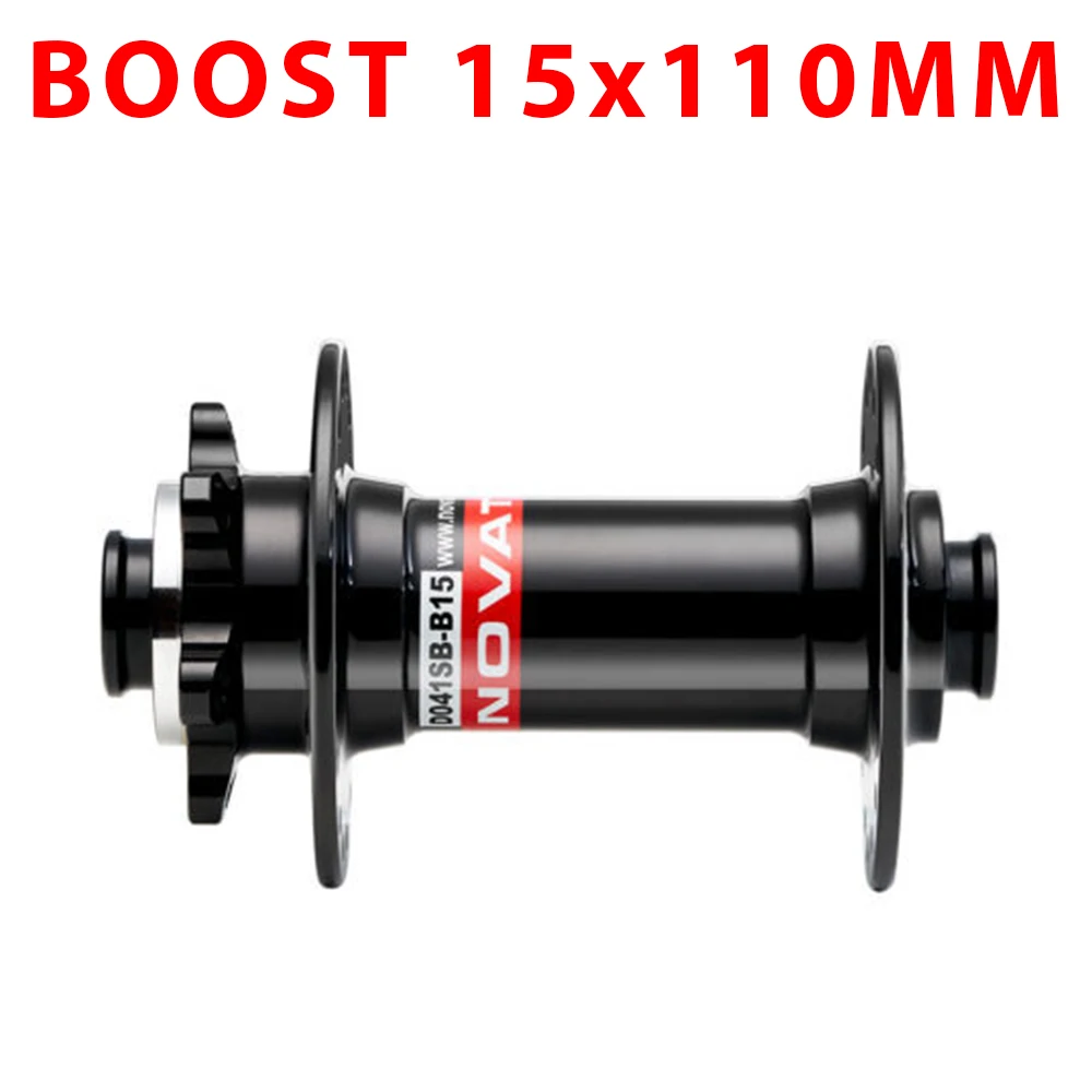 Novatec boost hub d041sb 15 15x110mm mtb front hub 32 hole thru 15x100mm thumb200