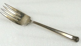 Vintage 1923 Holmes &amp; Edwards silver plate meat serving fork Century Pat... - $24.75