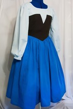 The Little Mermaid Ariel Cosplay Costume Ariel Blue dress princess ariel... - $76.50