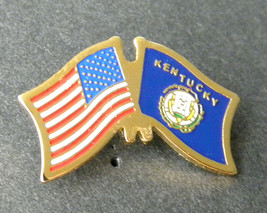 Kentucky Usa Combo State Flag Lapel Pin Badge 1 Inch - £4.22 GBP