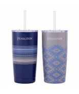 Pendleton Tumblers Cups Set Of 2 NEW 20 oz Double Wall Vacuum Insulated ... - $38.03 CAD