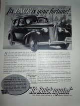 It&#39;s Buick Again General Motors Car Print Magazine Ad 1937 - $9.99