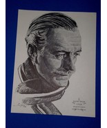 David Niven Academy Award Portrait Print Vintage 1962 Volpe Separate Tables - $227.89 MXN