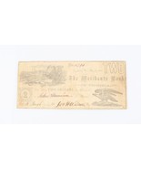 1861 Confederate Two Dollar Note Merchants Bank Lynchburg Virginia Civil... - $282.40 CAD