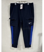 Nike Air Cargo Fleece Pants Blue Mens 2XL FN7693-451 SEE PICS - $54.30