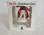 Spode Christmas Ornament Porcelain Our First Christmas Bell Ornament 200... - $9.89