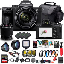 Sony Alpha a7 III Mirrorless Camera W/ 28-70mm Lens ILCE7M3K/B - Advanced Bundle - $3,437.41