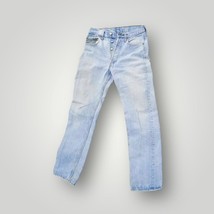 Vintage Sbiadito Blu Levi ’S Strauss &amp; Co 501 Jeans Taglia 29 - £101.87 GBP