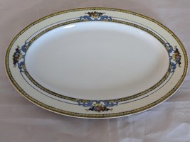 Antique Noritake Malvern 69538 Handpainted 10&quot; Oval Serving Plate 1918 Japan  - £15.55 GBP