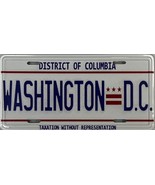 Washington D.C. License Plate Novelty Fridge Magnet - €6,91 EUR