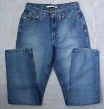 Tommy Hilfiger Women`s Jeans 8 Straight Leg High Waist Medium Wash 2000 Vintage - £23.92 GBP