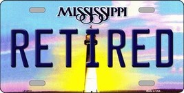 Retired Mississippi Novelty Metal License Plate LP-6572 - £15.09 GBP