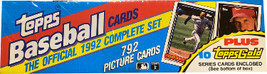 1992 Topps Baseball Card Complete Factory Sealed Set  - 792 Cards / 10 Topps Gol - £50.72 GBP
