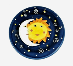 Hausenware Moon &amp; Sun Collector 10 1&#39;2&quot; Plate Embossed 2001 - £16.01 GBP